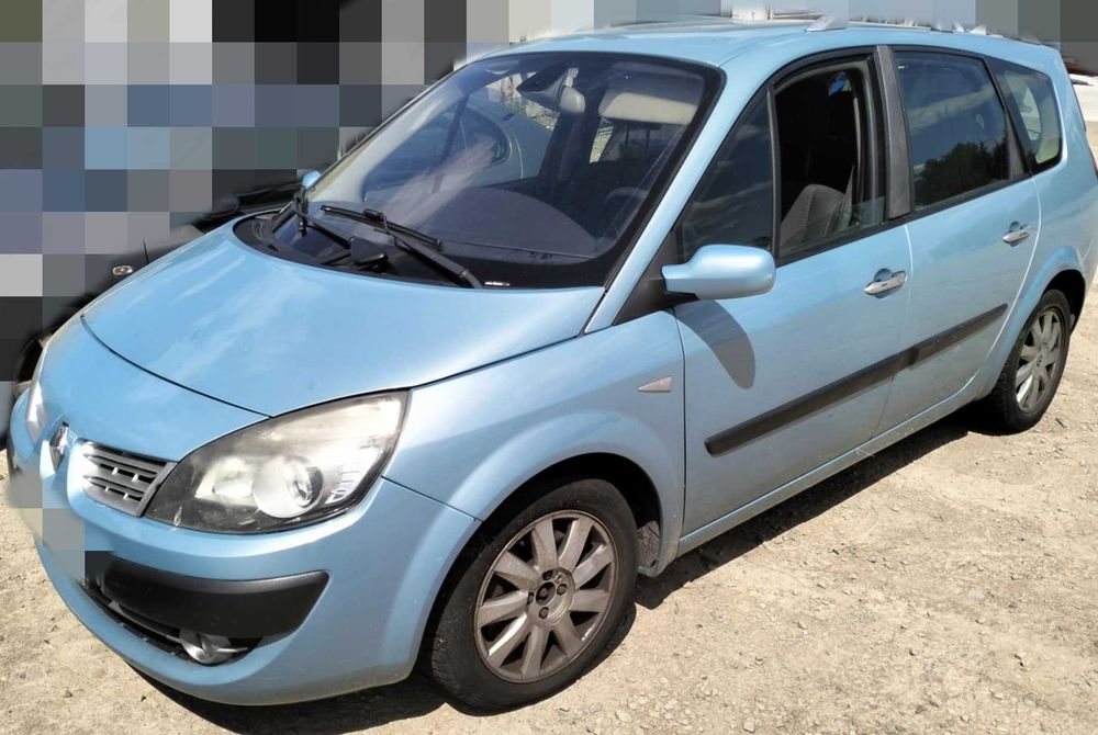 CZĘŚCI maska zderzak lampa zawieszenie ITD. RENAULT SCENIC II