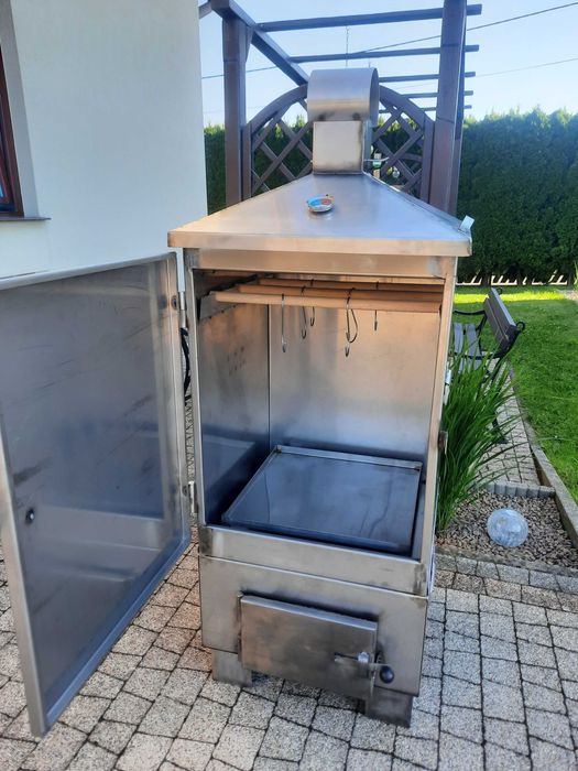 Wędzarnia ogrodowa ze stali nierdzewnej -  XXL- Nowość