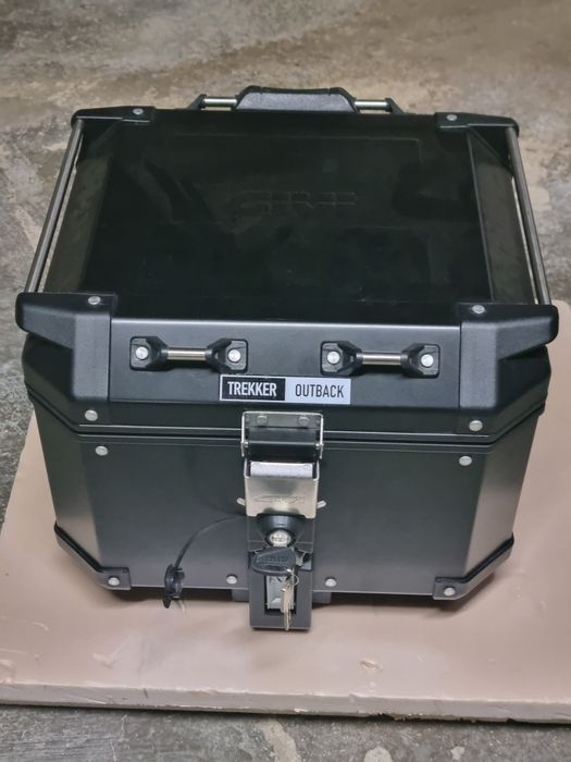Mala GIVI aluminio 42 givi trekker com acessórios