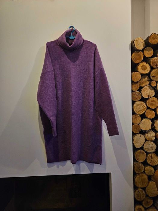 Sukienka zimowa zara L 42 44