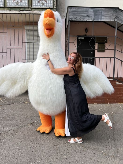 Белый мишка одесса.Аниматоры Одесса.Панда.Гусь Обнимусь.Стич поздравле