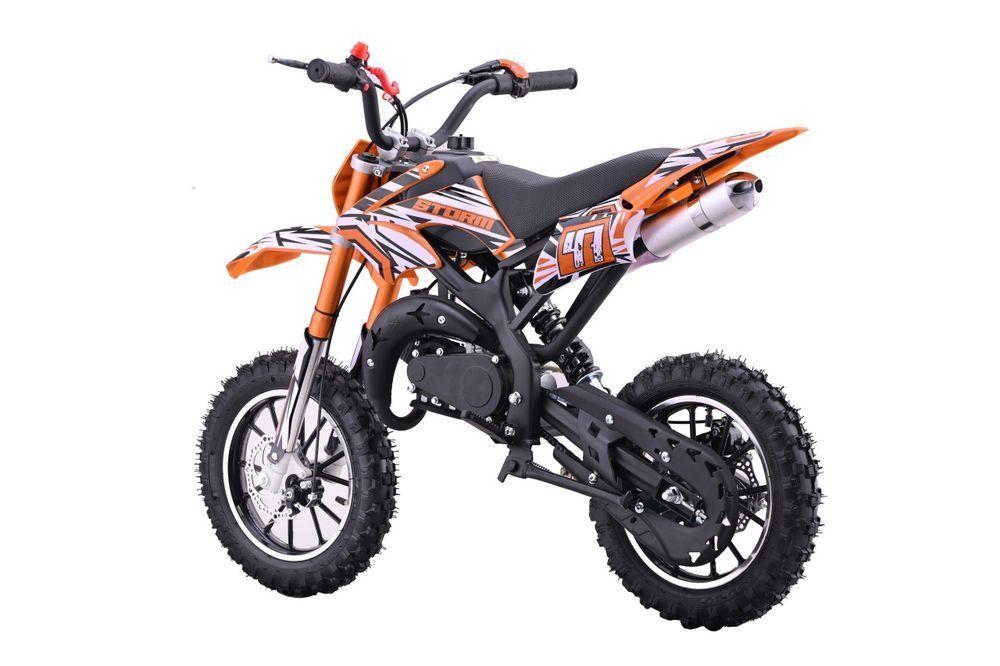 Mini Cross Motor Spalinowy 49Cc Storm Pomarańczowy 40Km/H Db701Se