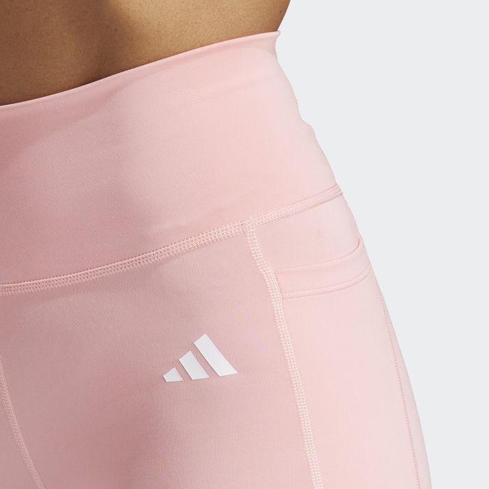 Шорти жіночі adidas optime essentials stash pocket peach ix5026