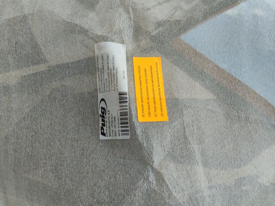 Vidro Puig para BMW 1250 RT /1200rt / e k 1600