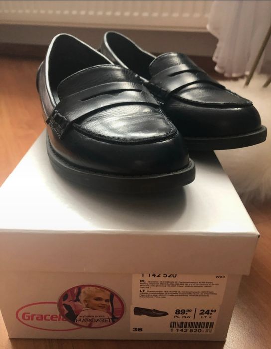 Mokasyny, półbuty rozmiar 36