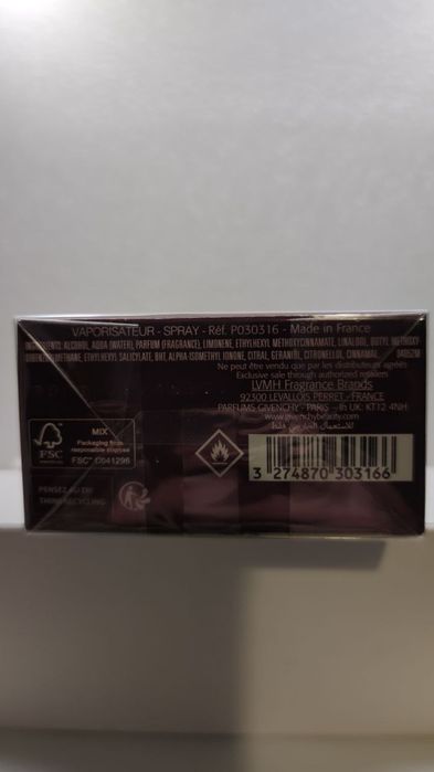 Туалетна вода Givenchy pour Homme 100мл. ОРИГІНАЛ!