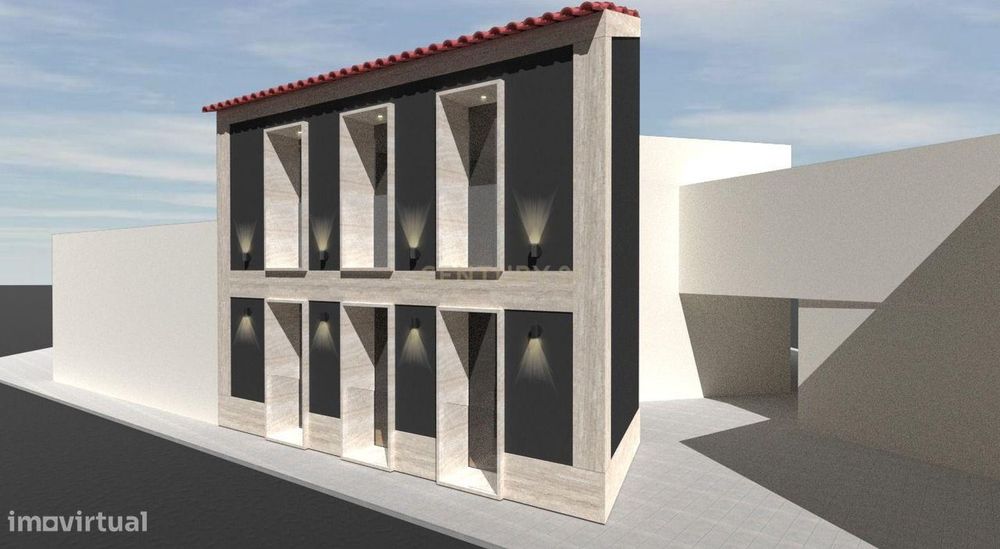 Lote com projecto aprovado