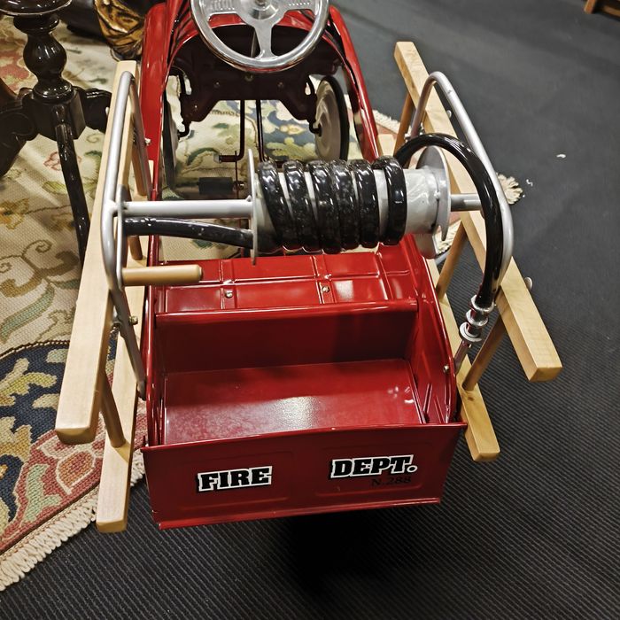 Carro dos bombeiros Pedal Metálico Fire Dept