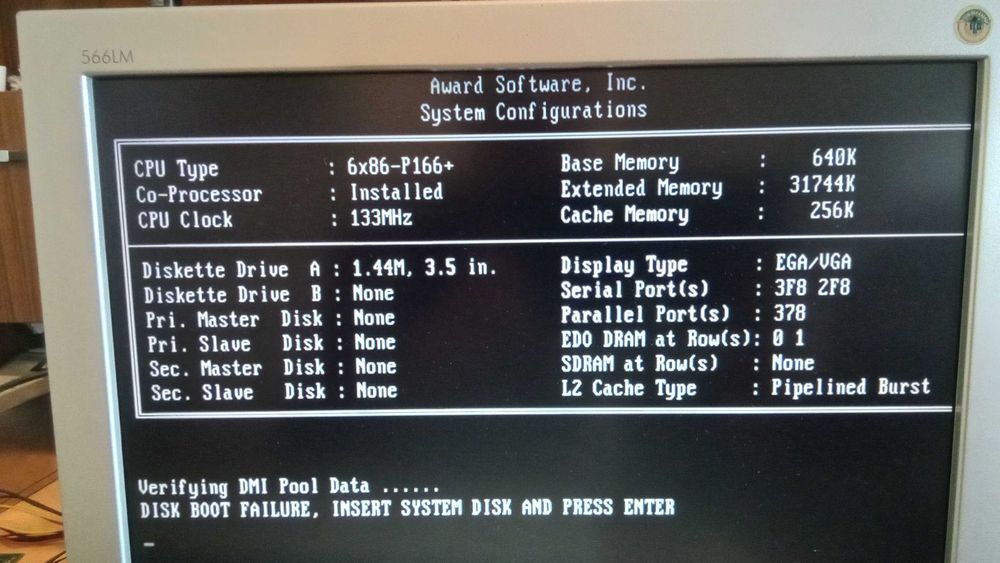 [PC Vintage] CYRIX 6x86 133mhz - socket 764553239403009123