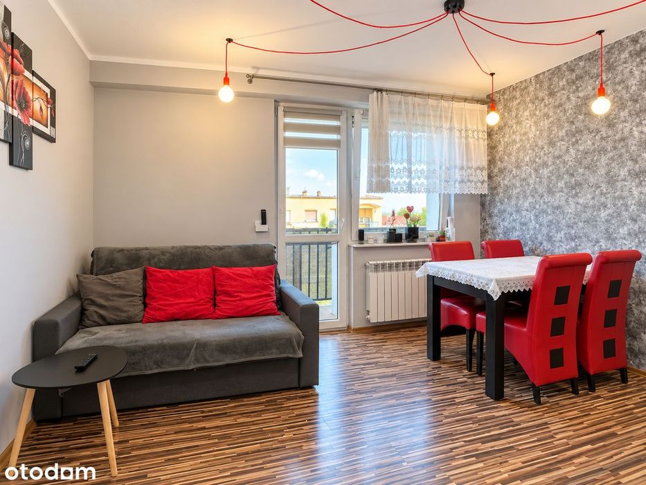 2 pokoje | 43 m² | balkon | siłownia | pełne wyposażenie | piwnica
