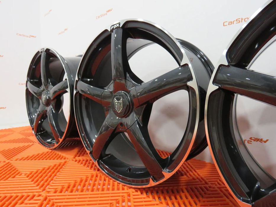 Jantes Fox VR1 16 x 6.5 et 25 4x98 + 4x108 Carbon Grey