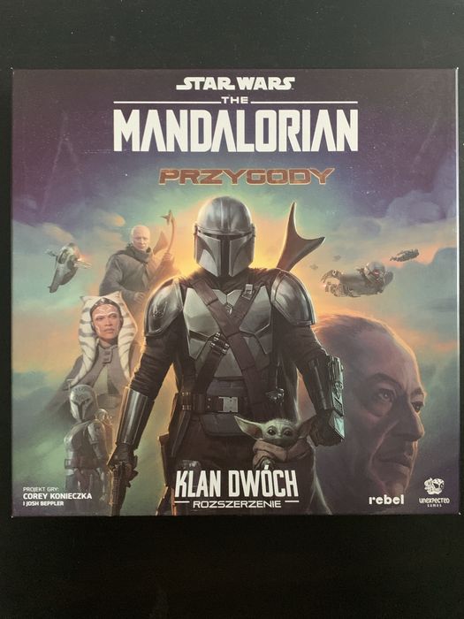 Star wars the mandalorian przygody - klany dwoch dodatek gra planszowa