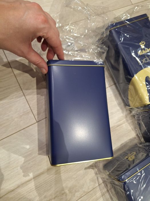 Zestaw 4 puszek na kawę, Tchibo Exclusive