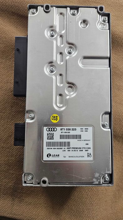 AUDI A4 S4 B8 A5 S5 8T Q5 SQ5 8R Wzmacniacz Bang&Olufsen