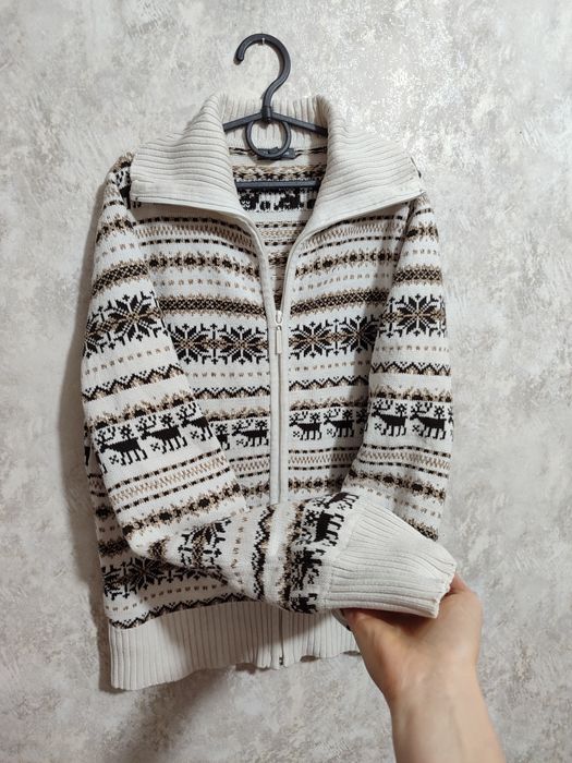 Сукня сорочка светр зіпка з оленями фемелі лук  новорічний