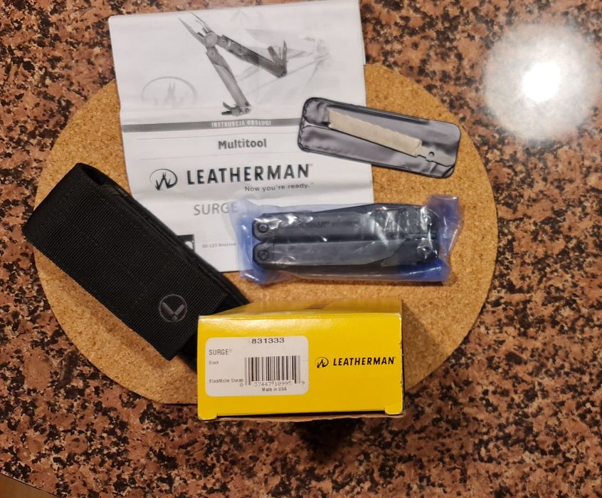 Rarytas Leatherman Surge Black 1 Generacja