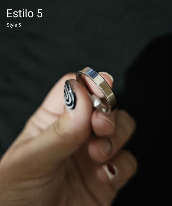 Anéis aço inoxidável