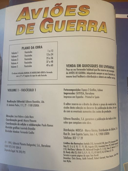 Coleção Aviões de Guerra – Planeta DeAgostini