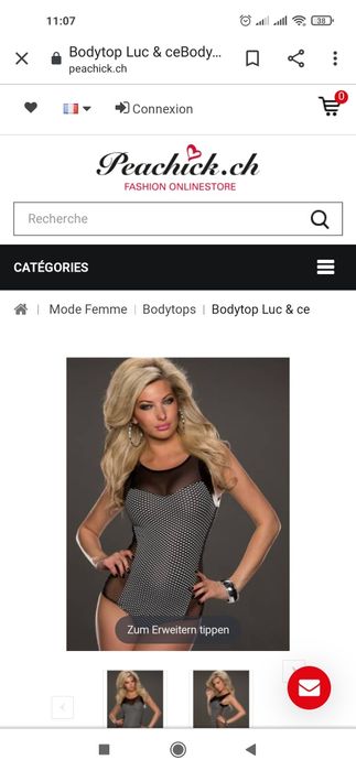 Женское боди Luc & Ce. Майка, блузка