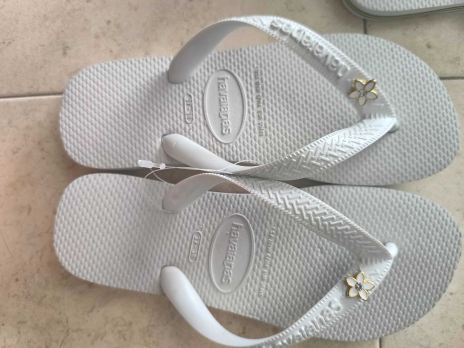 Chinelos Havaianas tamanho 37/38