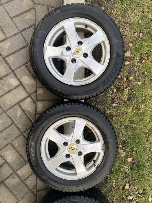 Диски 4. 114.3/ R-15. Chery Geely . Резина 195/60/ R-15. Зимняя резина
