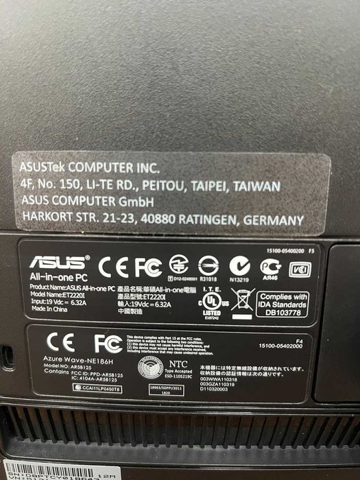 Моноблок Asus ET2220I.