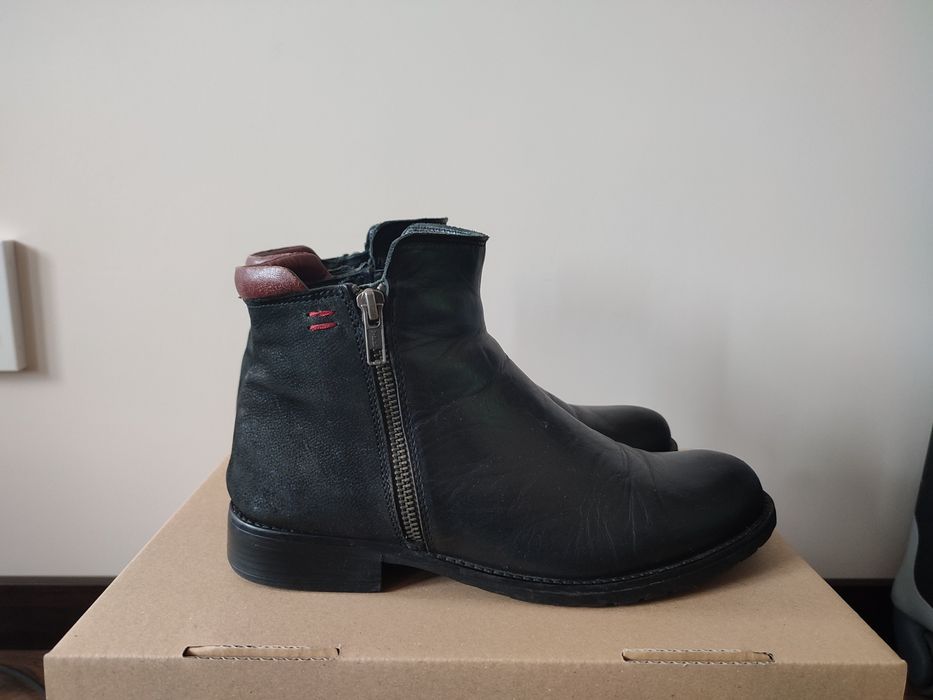 Черевики зимові Lasocki на уральна шкіра та хутро