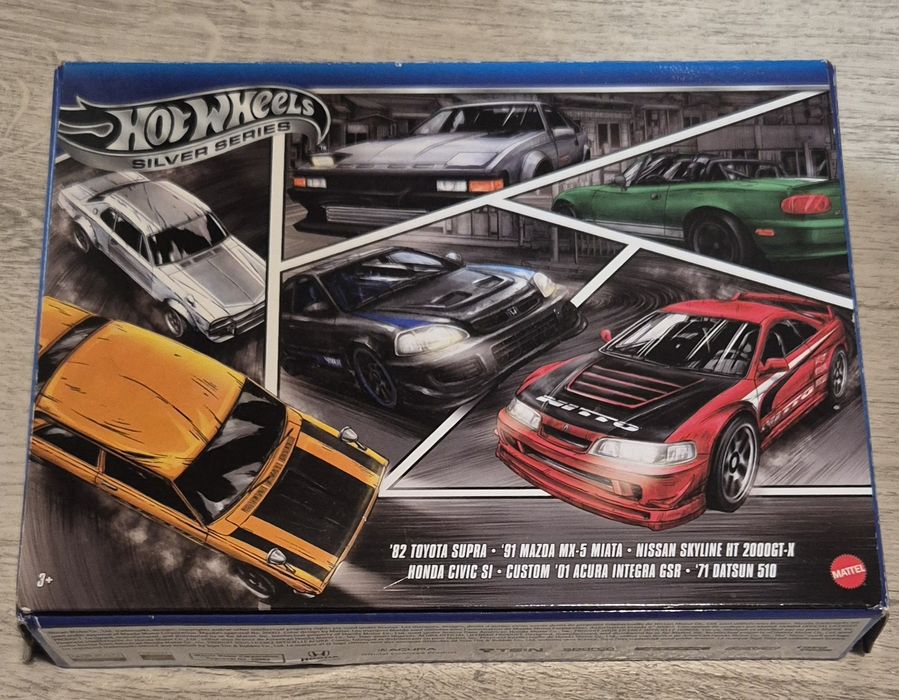 Hot wheels Silver series 6 szt