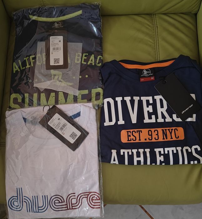 T-shirt Diverse męski M