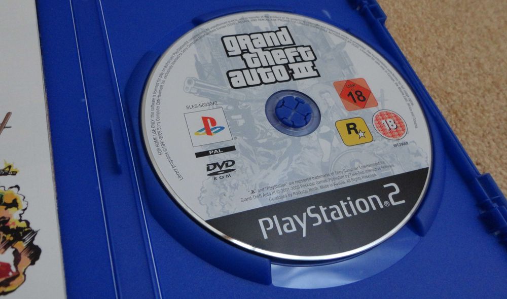 -NOVO- jogo GTA3 PS2 Grand Theft Auto III para Playstation2 GTAIII