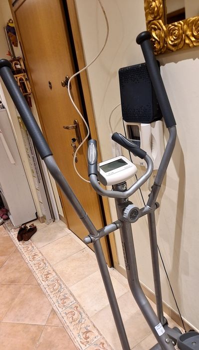 Maquina Elitica a funcionar