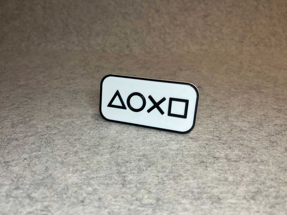 Stojak dekoracyjny PlayStation 5 symbole