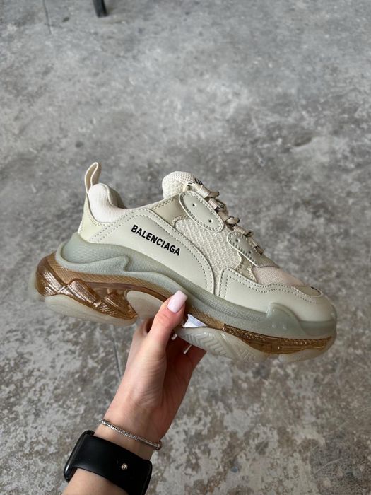 Buty Balenciaga Triple S Gold Sole 36-40 damskie trampki
