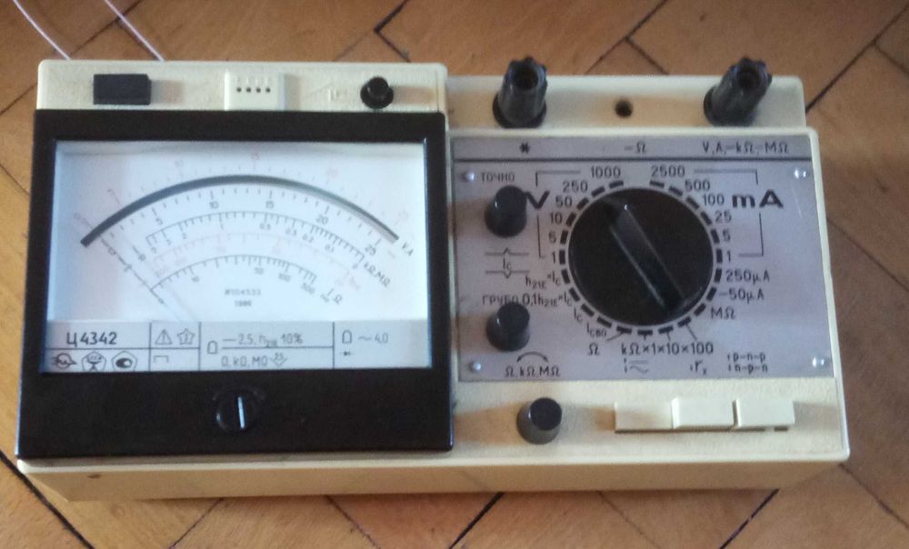 Мультиметры аналоговые Ц4317М и Ц4342-М1