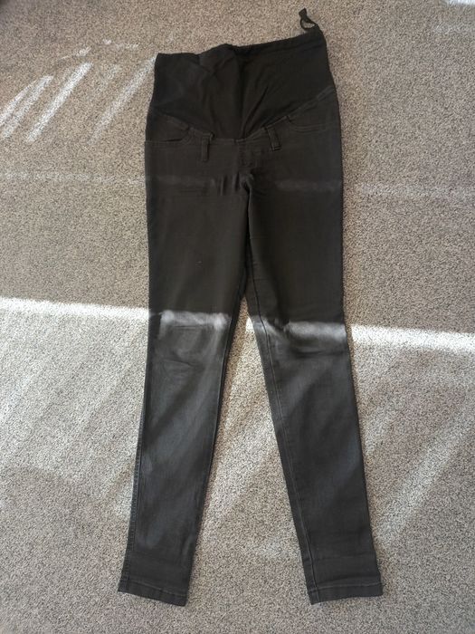 Spodnie, jeansy ciążowe z regulacją