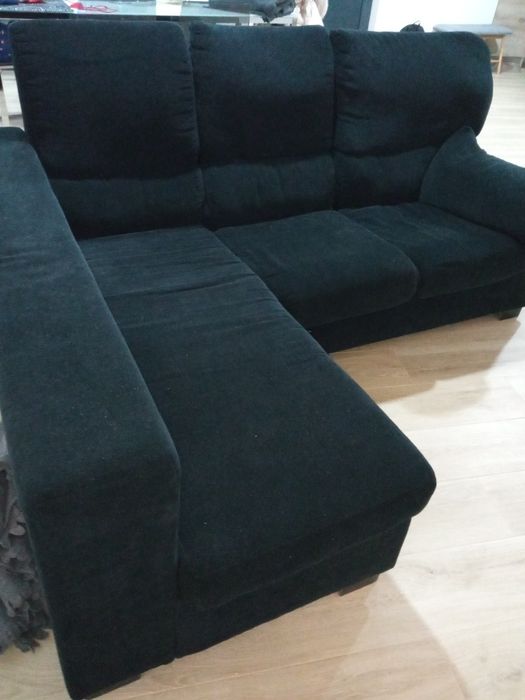 Sofá com chaise longue