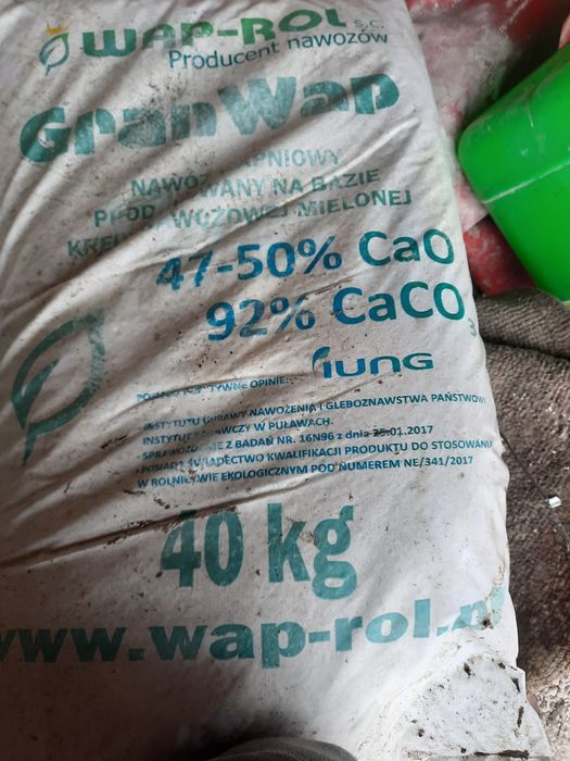Nawóz  wap-rol, możliwość transportu