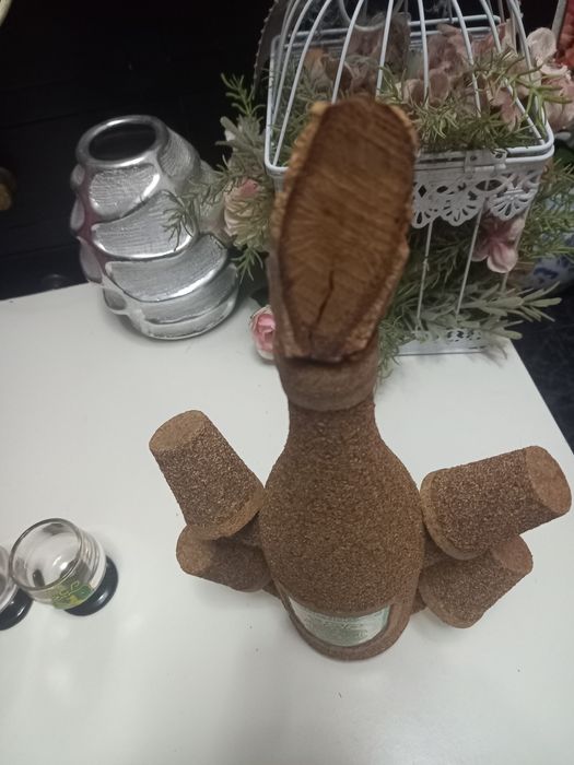 Garrafa do sporting em cortiça