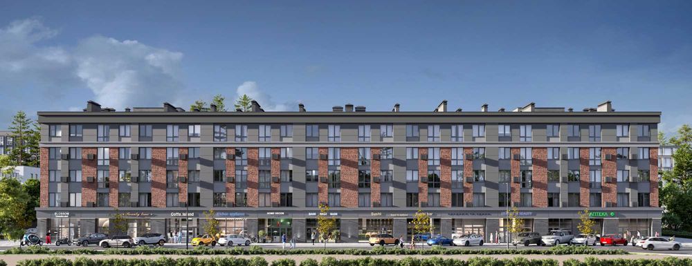 Комерційне приміщення вулиця Соборна фасад м.Ірпінь