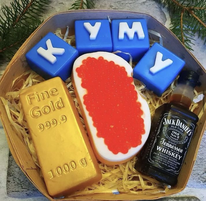 Чоловічі набори з мила ідеальний варіант доя подарунка!