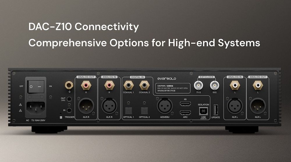 Eversolo DAC-Z10 ЦАП та підсилювач HI-END рівня на чіпах Asahi Kasei
