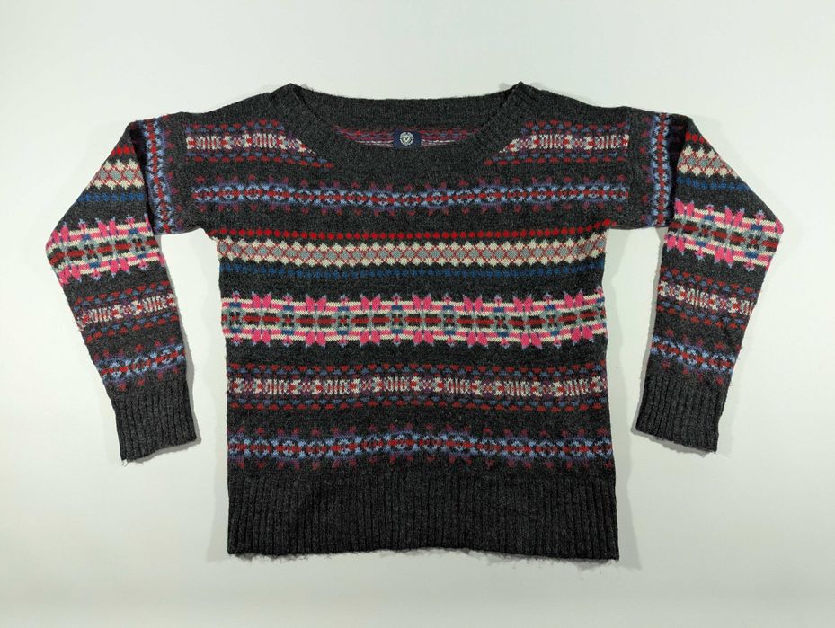 Męski sweter American Eagle Outfitters vintage  kolorowy rozmiar  XL