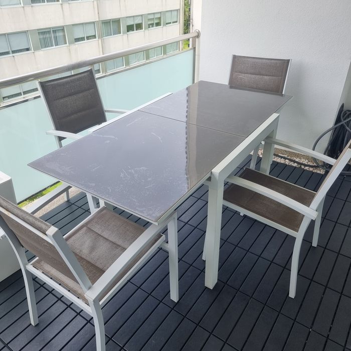 Conjunto Mesa jardim