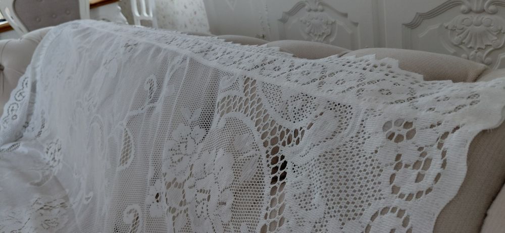 Firany koronkowe 2 sztuki