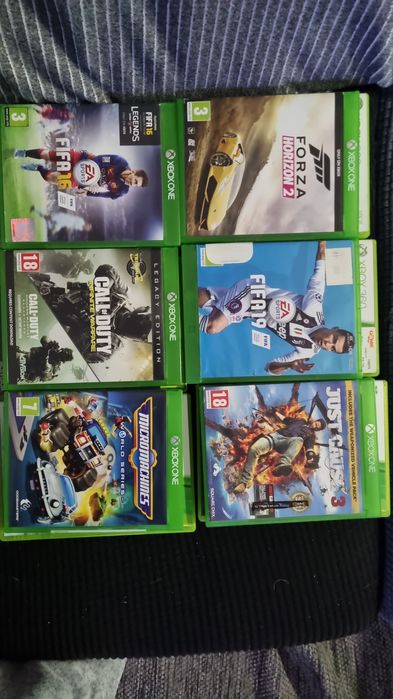 Vendo jogos de xbox one e xbox 360