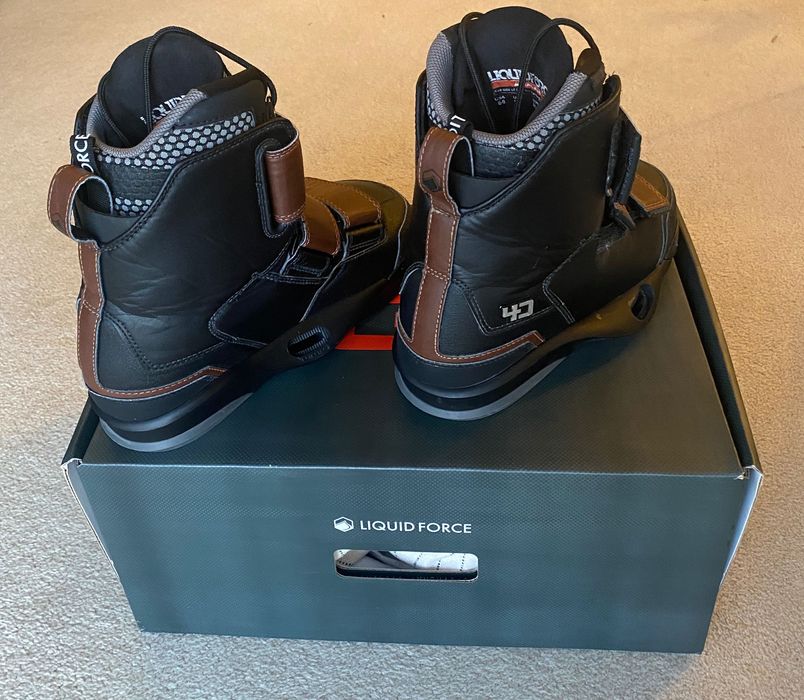 Liquid Force Hook 4D Wakeboard Bindings/ Botas - tamanho EU 41-42