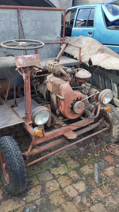 Трактор саморобний