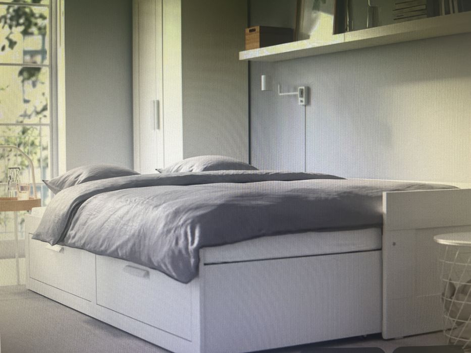 Cama dupla c/ 2 colchoes