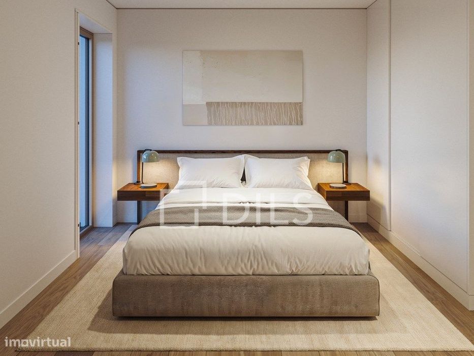 Apartamento T2 com varanda no novo empreendimento no campo Grande