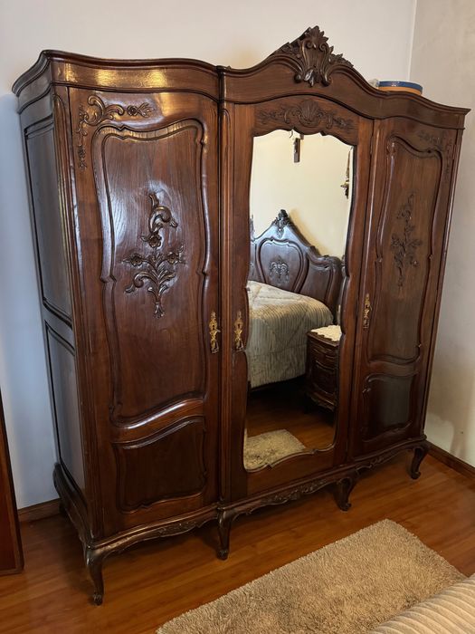 Mobília de quarto vintage - ótimo estado